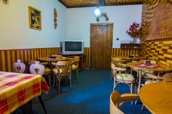 Ubytování - Krkonoše - Penzion v Rokytnici nad Jizerou v Krkonoších - společenská místnost